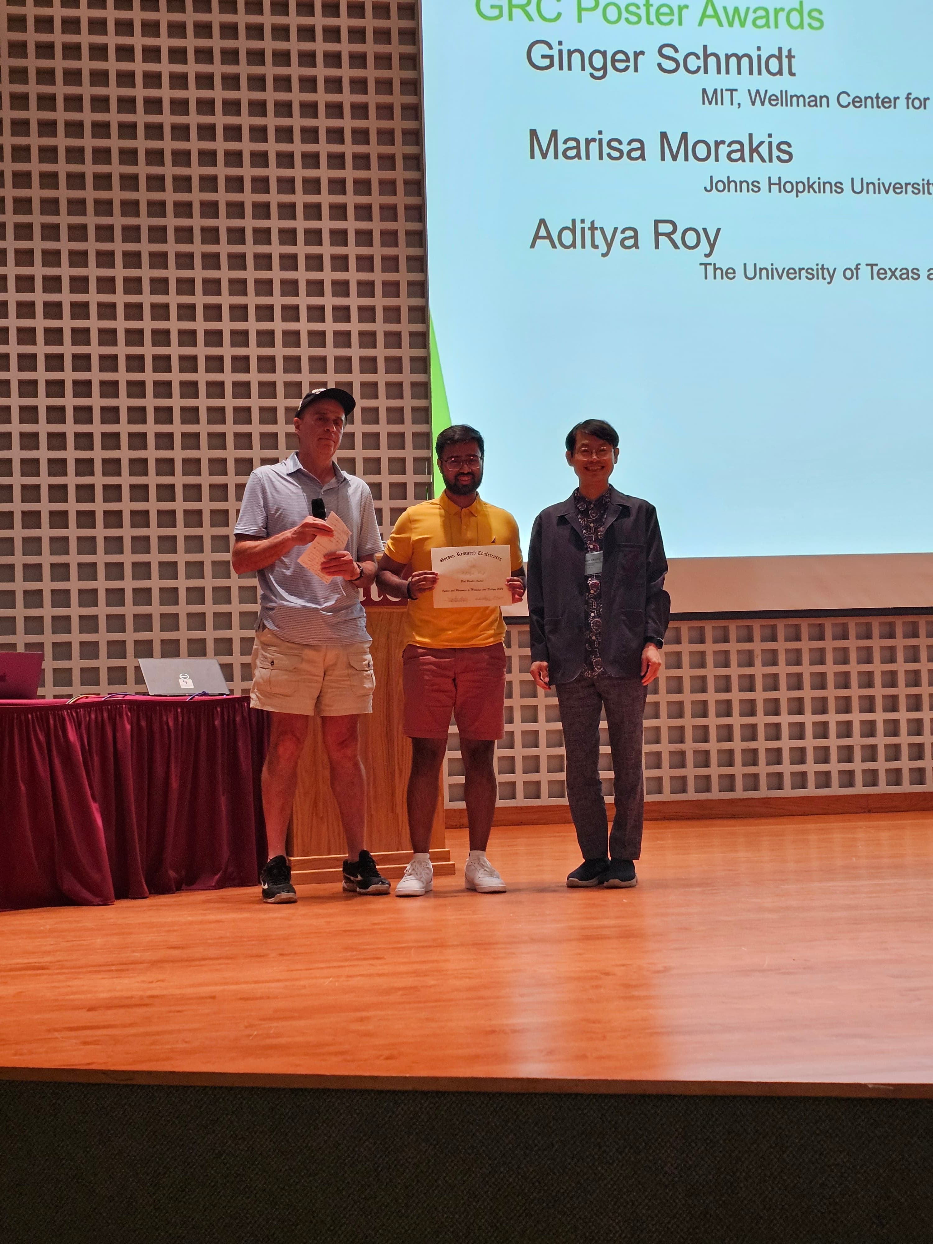 Aditya wins at the GRC