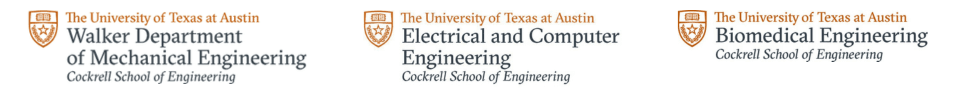 Affliations - Walker Department of Machine Engineering, Electrical and Computer Engineering, Biomedical Engineering. Cockrell School of Engineering